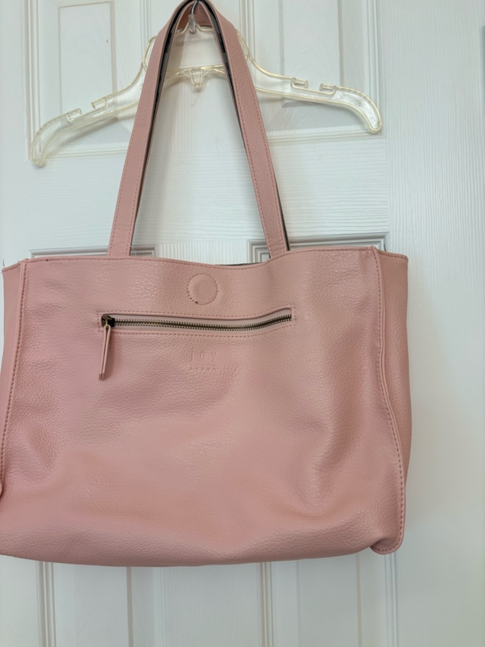 Joy Susan Vegan Reversible Women’s Blush Pink /Grey Camo Tote Bag